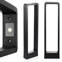 LED-Gartenleuchte Stehleuchte | Aluminium 60 cm, IP54, 10 W = 1.200 lm | LLM-60CM