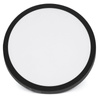 Schwarze, runde LED-Deckenleuchte 24W | Flimmerfreies CCD-Oberflächenpanel | SY-SR124-B