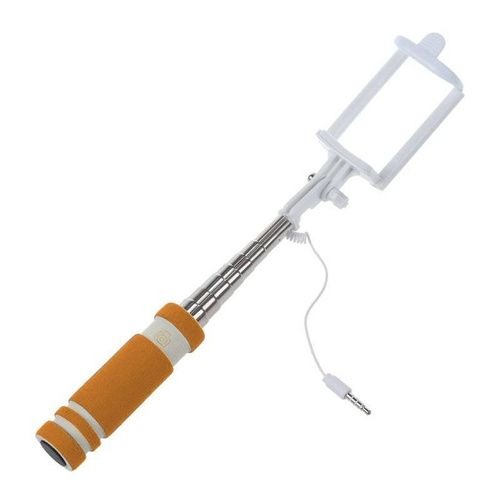 Teleskopischer Selfie-Stick für Telefon mit Jack-Kabel zur Fernauslösung des Auslösers | Z-08
