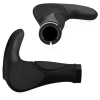 Fahrradgriffe ergonomisch mit Hörnchen | rutschfeste Lenkergriffe | MTB, Trekking | BHD-233-BK