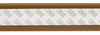 Kabelkanal, Kabelabdeckung | Selbstklebendes Band 3M | 1 Meter, 40x20mm, braun | ZXC-20-1M