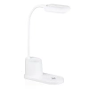 Schreibtischlampe mit LED und induktiver Ladefunktion | weiß | WD-T03-WHITE