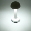 Kabellose Tischlampe | Touch-Nachtlicht mit einstellbarer Lichtfarbe | Pilz-USB-Lampe | HJA11-SILVER