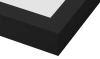 LED-Deckenpanel | Aufputz-Plafond 60x60cm | 60W, 5760lm | Schwarz