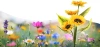 Solarblume | Solar-LED-Gartenlaterne Sonnenblumen | 75 cm, 600 mAh | FLD-36-GELB