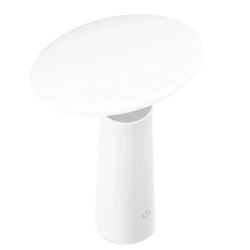 Kabellose LED-Tischlampe | Tischlampe mit beweglichem Kopf | JX09-WEISS