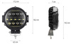 Arbeitsleuchte LED 60W rund | 2-in-1 | Tagfahrlicht + Fernscheinwerfer | LH60W