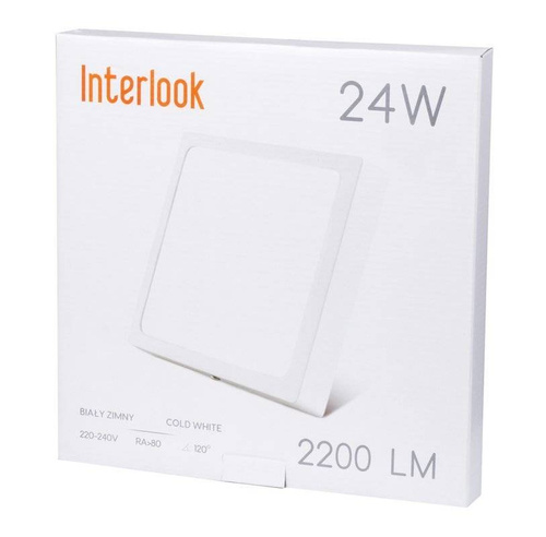 Quadratisches LED-Deckenlicht 24W | Flimmerfreie CCD-Oberflächenmontage | SY-SS124