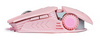 Gaming-Maus | kabelgebunden, optisch, USB, LED-RGB-Beleuchtung, 1.200–6.400 DPI, 7 Tasten | rosa | G530