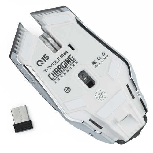 Gaming-Maus kabellos | 1.200–3.200 DPI | RGB-LED | Q15