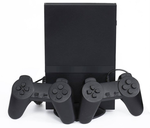 Retro-Spielekonsole für den Fernseher | 2 Controller + Pistole | 16 eingebaute 8-Bit-Spiele | RS-79