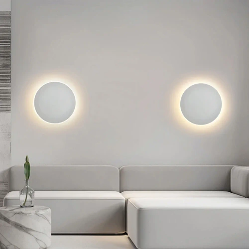 LED-Wandleuchte | Wandlampe ⌀30 cm | Moderne runde Lampe | BD20-30CM-W