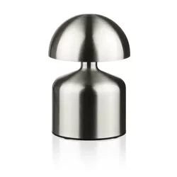 LED-Tischlampe Pilz | Kabellose Tischlampe für Hotel, Restaurant | Berührungsempfindliche Nachtlampe | HJA41-SILBER
