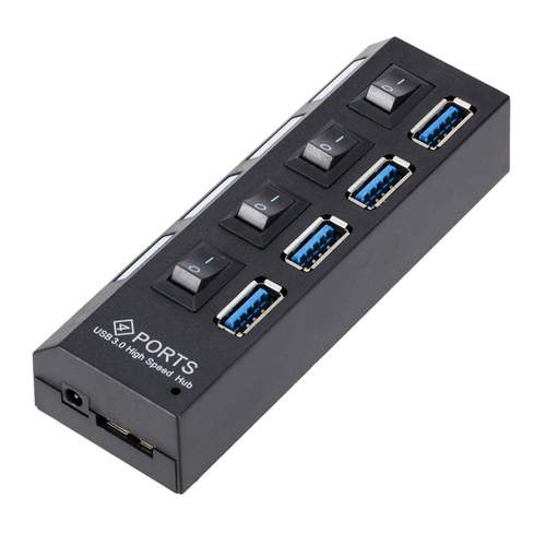 USB 3.0 Hub | Verteiler für 4 USB-Anschlüsse | YT30