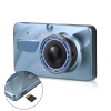 1296p-DVR mit 4-Zoll-Bildschirm und G-Sensor | Full-HD-Autokamera, Touch, WDR, Parken | PZ-V12