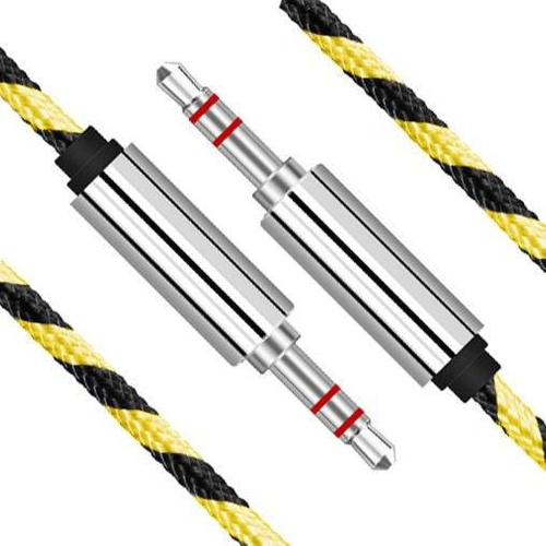 Kabel Mini Jack 1,5M | Verstärkte Anschlüsse | 5 Farben | AB-1.5-1.5M