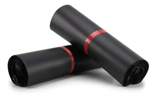 50 Stück | Robuster A3-Polybeutel | 300x420 | schwarzer, verstärkter Folienumschlag 