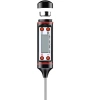 Digitales Küchenthermometer | Thermometer mit Sonde | Gerät zur Überprüfung der Temperatur von Speisen | TP-101-SCHWARZ