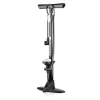 Standpumpe für Fahrräder mit Manometer und Adaptern für Presta, Schrader und Dunlop | Universal-Standpumpe | ZY-6138B