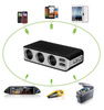 Zigarettenanzünder-Steckdosenverteiler | Voltmeter | 4 USB-Anschlüsse | HC67B