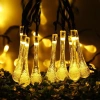 Solar-Gartenlichterkette LED | 6 Meter, 40 LED-Lampen | SDC-S40LED-6M