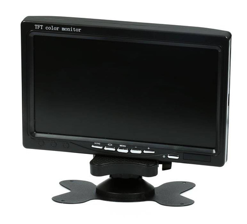 Panorama-Monitor TFT LCD 7" 12-24V 2xVIDEO | PZ607