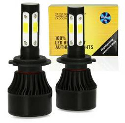 H7 LED Scheinwerferlampen S4 COB 80W 16.000 lm | 2 Stück