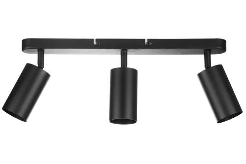 Deckenstrahler | 3x GU10 | schwarz | MS-GU10-3