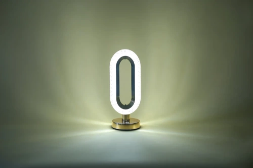 Moderne Tischlampe | LED-Lampe mit integriertem Akku | Nachtlicht mit Touch-Steuerung | FWD-C26-GOLD