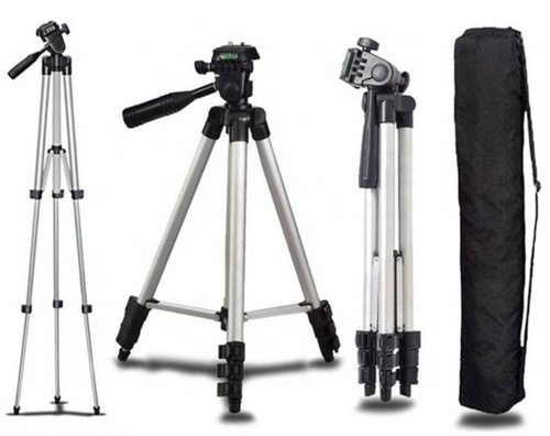 Stativ 1/4" 103cm | Handyhalterung | Hülle | Z14-Schwarz