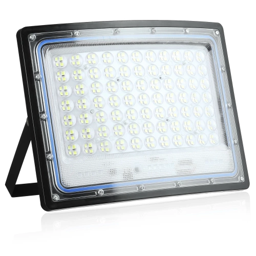 50W LED Fluter mit Fernbedienung | 50W LED Fluter mit Solarpanel IP66, 1500lm | LD66-50W