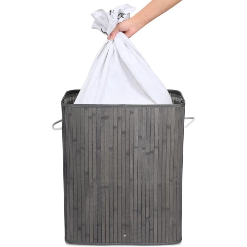 Wäschekorb | 100 l | grau | ZYL-100L-GREY