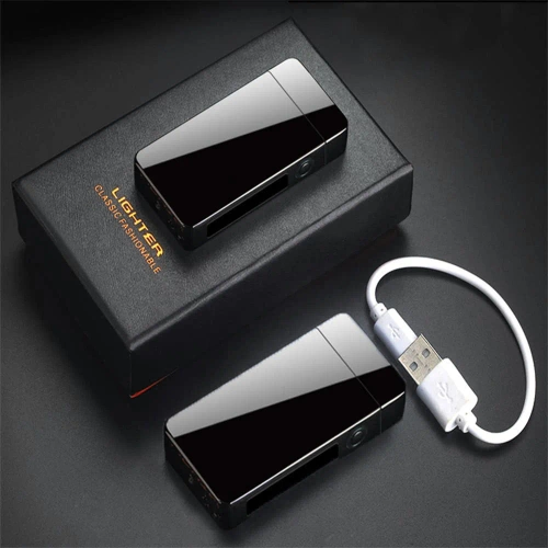 Stylisches Plasma Feuerzeug | winddicht | USB | Touchscreen | JL-613