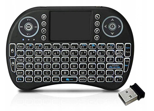 Wireless-Tastatur mit Touchpad-Beleuchtung | i8