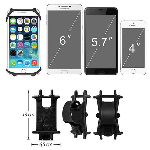 Fahrrad-Silikonhalterung für das Telefon | am Lenker | PSI-B11