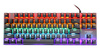 Gaming-Tastatur mit mechanischen Tasten und RGB-LED-Hintergrundbeleuchtung, TKL, blaue Schalter | T18