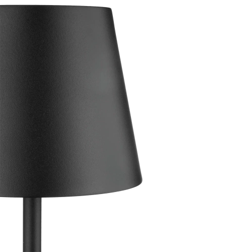 Tischlampe mit eingebautem Akku | Touch-Nachtlicht | HJA18-SCHWARZ