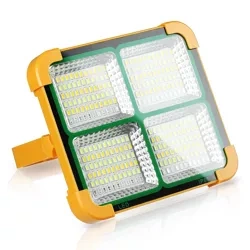 LED-Arbeitsleuchte | Solar, Powerbank-Funktion, 50 W | gelb | TGD-50W-YELLOW