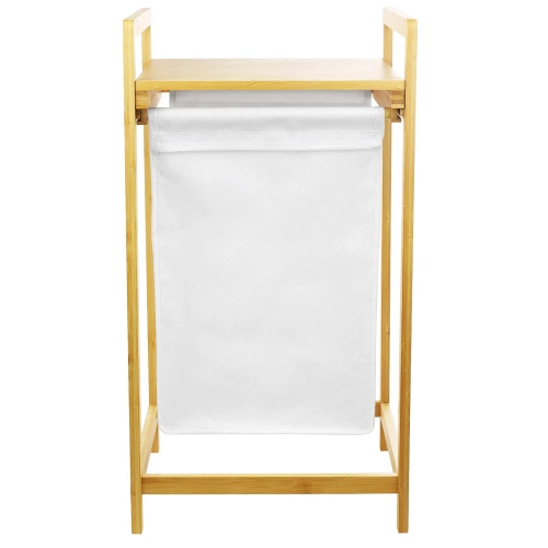 Wäschekorb mit Schrank | Bambus | NZ-1BS-Bamboo