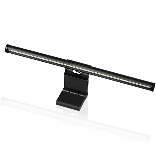 Monitorlampe 44 cm | Touch Lightbar mit Clip-Montage | TB-30SC-SCHWARZ