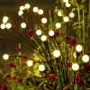Solar-Gartenlampe LED-Kugeln | 73cm, 600mAh | FLD-01-W