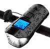 Vorderes Fahrradlicht | Eingebauter 120dB-Hupe | Fahrradcomputer-Funktion | 4 Beleuchtungsmodi, 300lm, 8 Stunden Betriebsdauer, 1500mAh | BL063