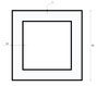 LED-Pendelleuchte 40W | quadratisch | Aluminium | blendfrei | 60x60x6 | LPL-008