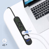 Steckdosenleiste 3 m | 4 Steckdosen + 3x USB | schwarz | LH-F04U