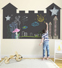 Selbstklebende Tafelkreide | Aufkleber 45x200cm | 5x Kreide | RR-002