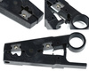 Netzwerk-Tool-Set | LAN-Tester, Crimpzange, Isolierungsentferner, LSA-Crimper | RJ-45, RJ-11 | AR-811