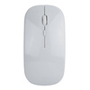 Ergonomische, kabellose Büro-Maus, optisch | 2,4 GHz + Bluetooth 5.2 | 800–1.600 DPI | weiß | X1-Dual