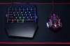 Gaming-Set mit RGB-LED-Beleuchtung, Einhand-Tastatur und Maus, Keypad | TF900