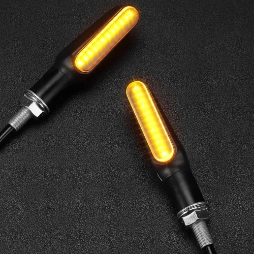 Dynamische LED Blinker für Motorräder | 12 LEDs | Blase | 4 Stück | MSL-12LED-04