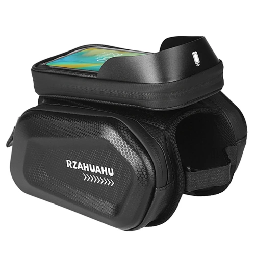 Fahrradrahmentasche | Touchscreen Handyhülle | wasserdichte Fahrrad-EVA-Tasche | Fahrrad Organizer 464-OPP
